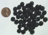 50 8mm Black Daisy
